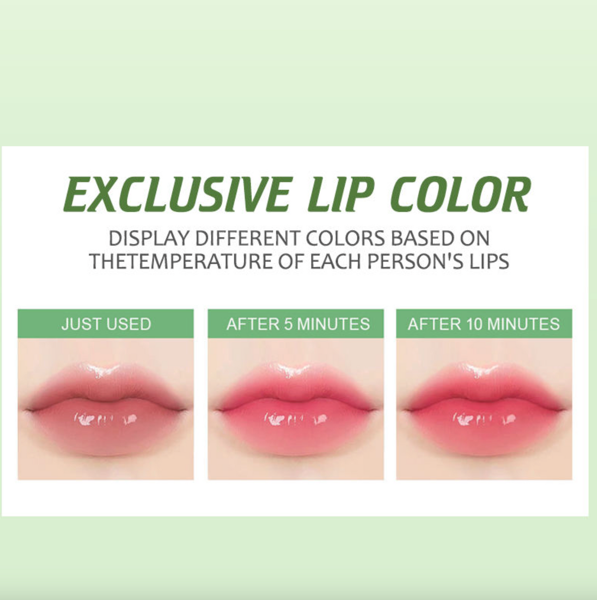 Color Changing Tinted Lipstick