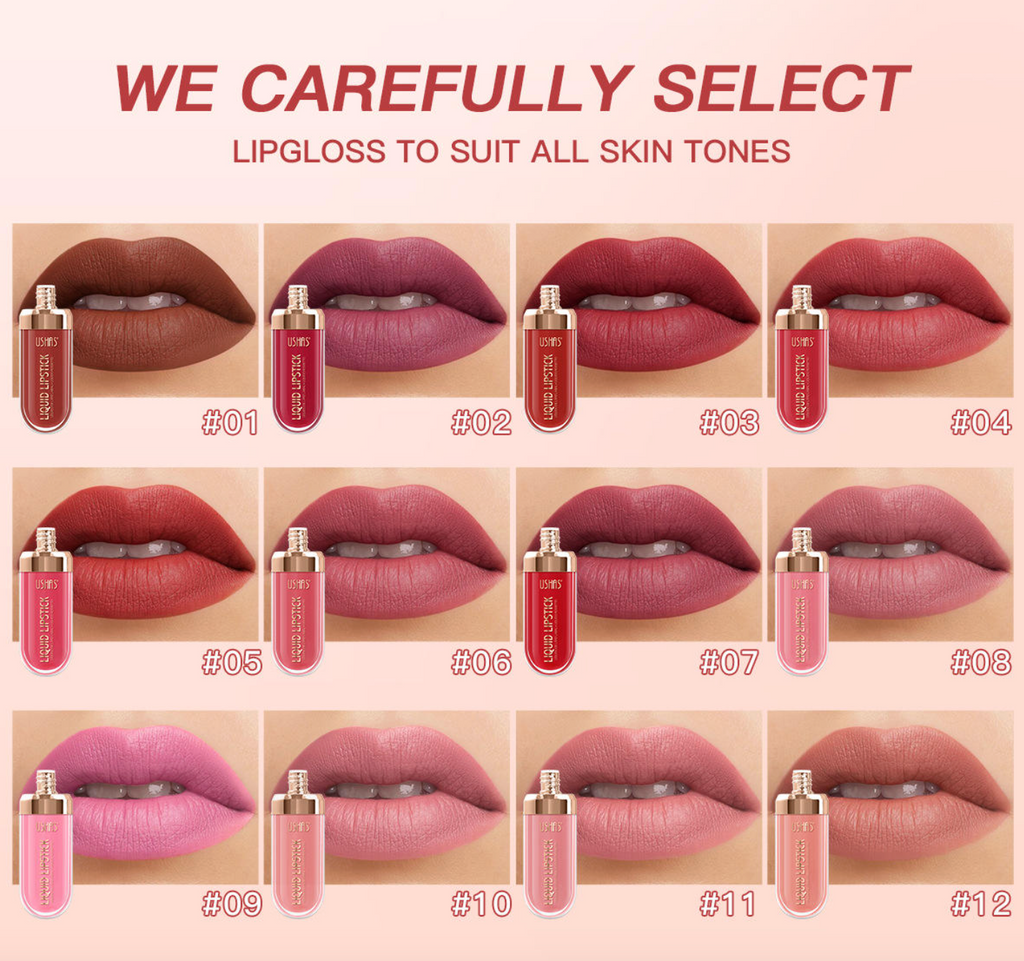 Non-stick Cup Pearlized Liquid Lipstick