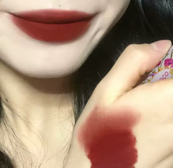 Floral Print Matte Lipstick